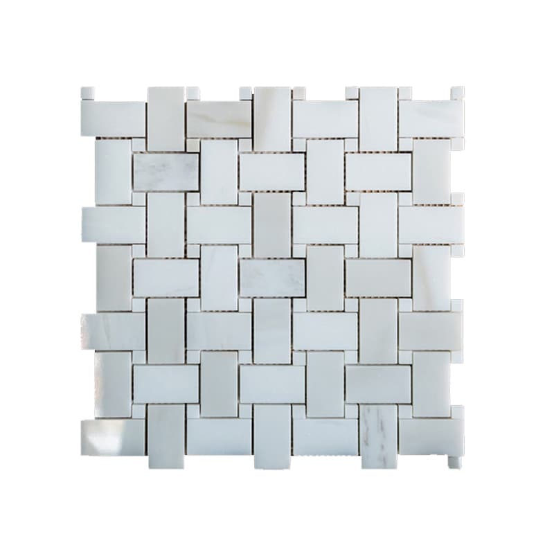 Đá Mosaic Niles Trắng Sữa