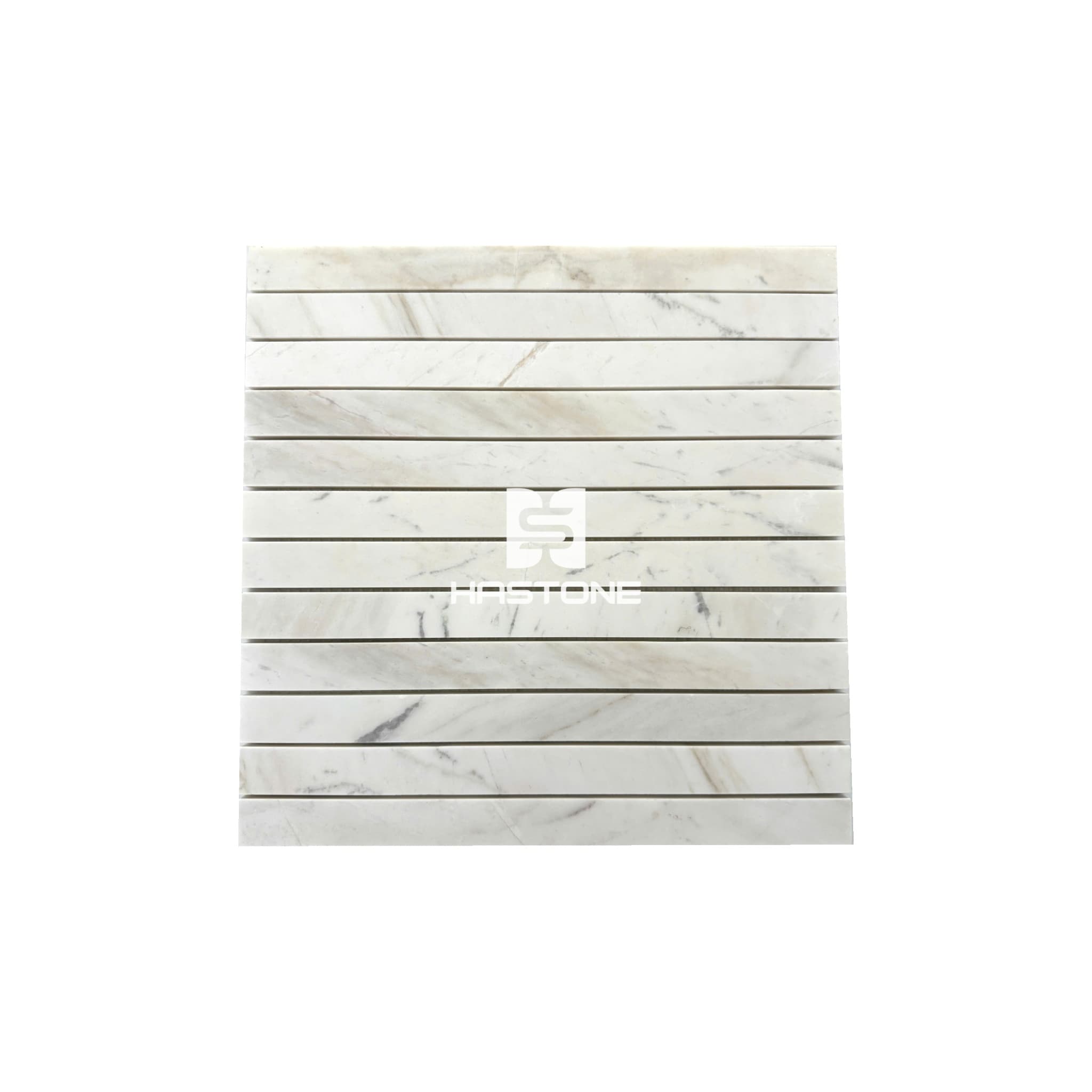 Wooden White Card 23x300 Honed Mosaic